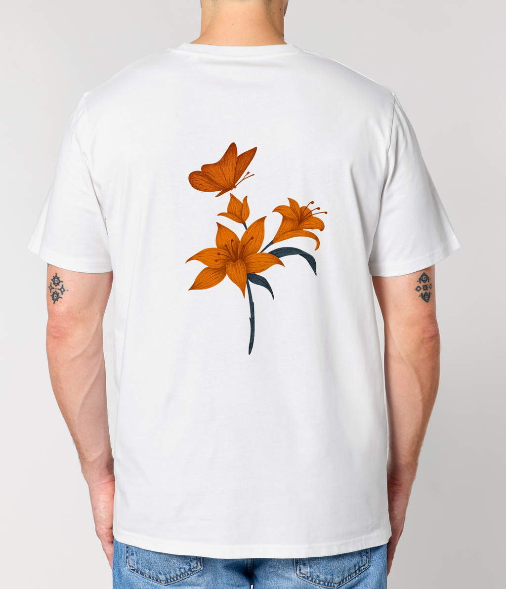 SIGNATURE - Tee-shirt Papillon de Feu