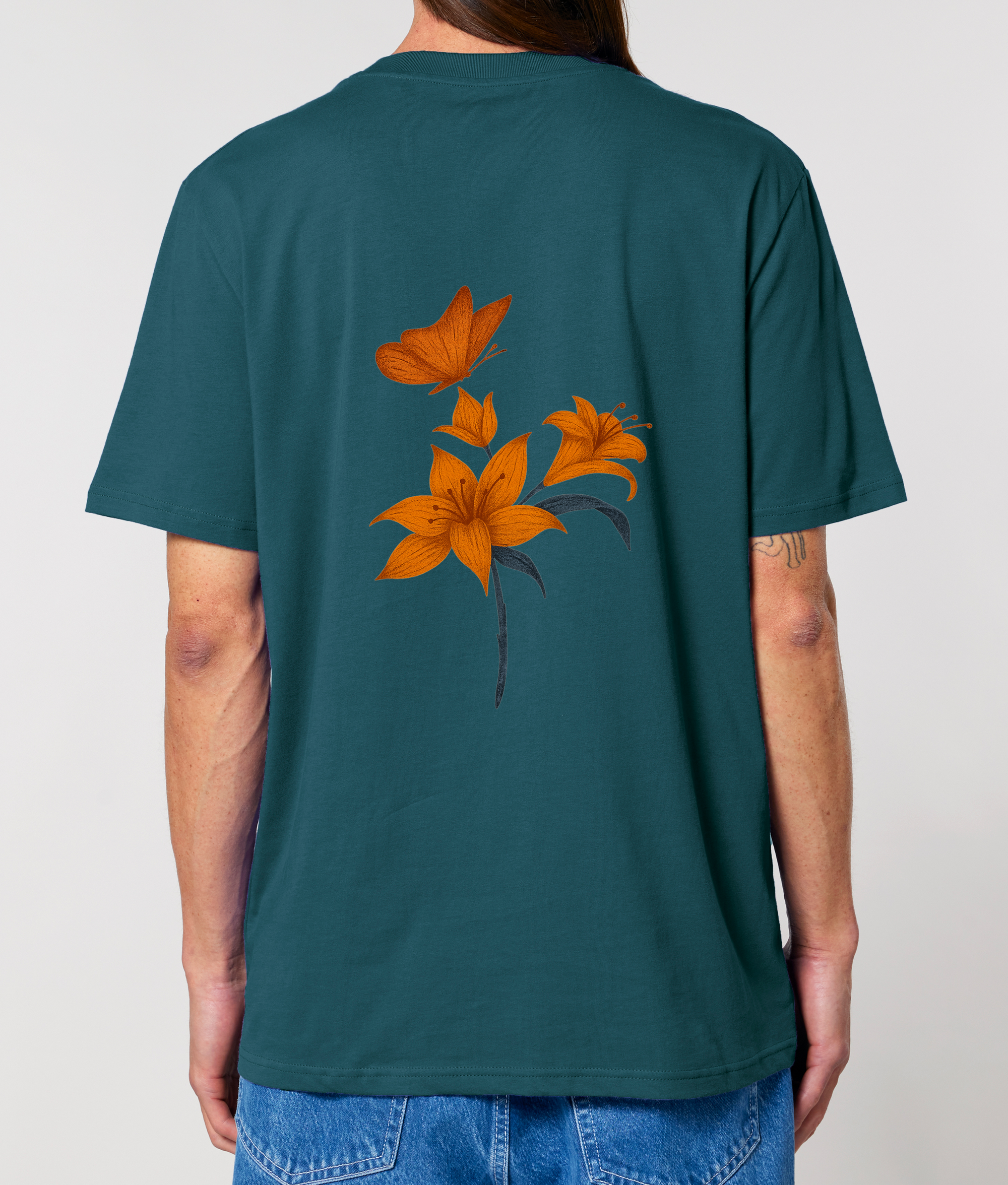 SIGNATURE - Tee-shirt Papillon de Feu