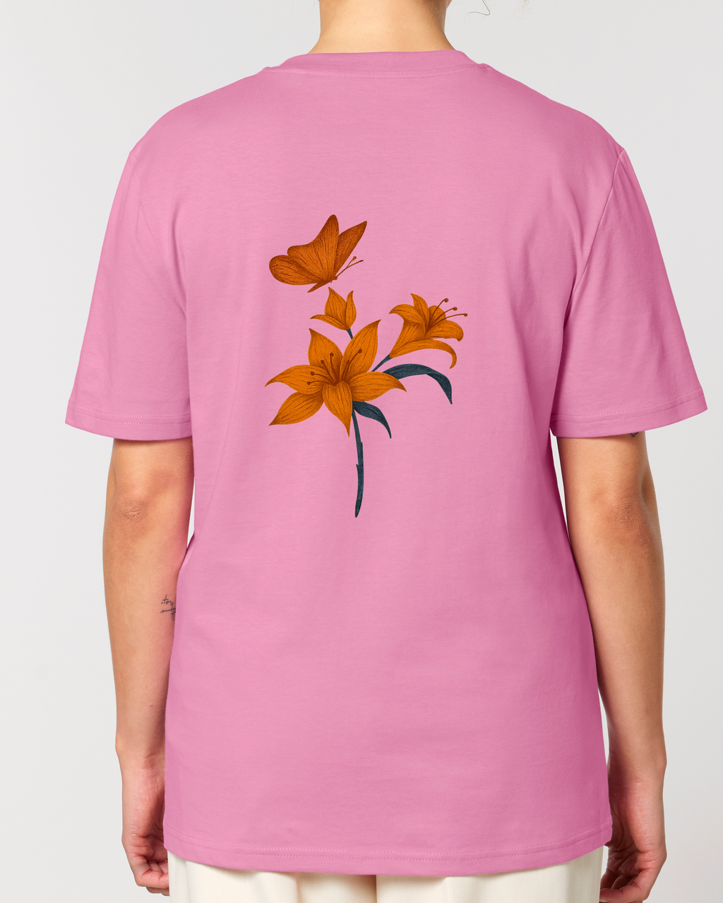 SIGNATURE - Tee-shirt Papillon de Feu